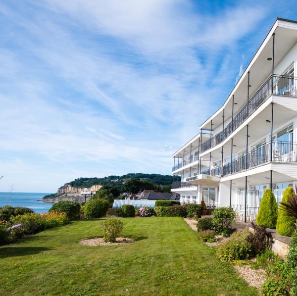 Ocean View Hotel on Shanklin cliffs